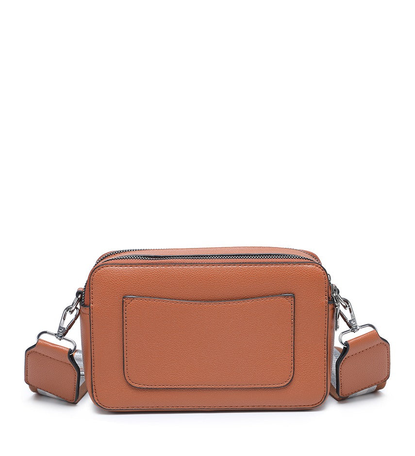 Chevron Quilted Crossbody Bag