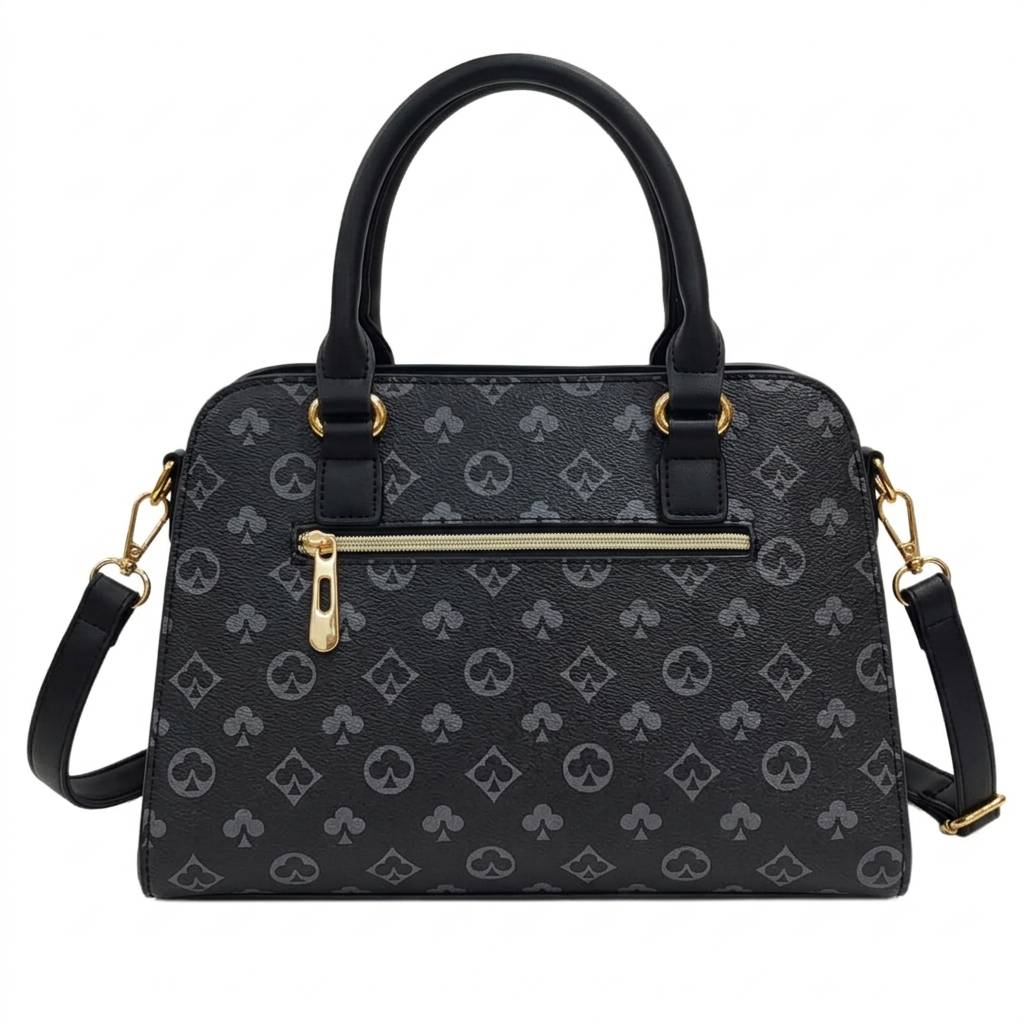 Black bag rear view