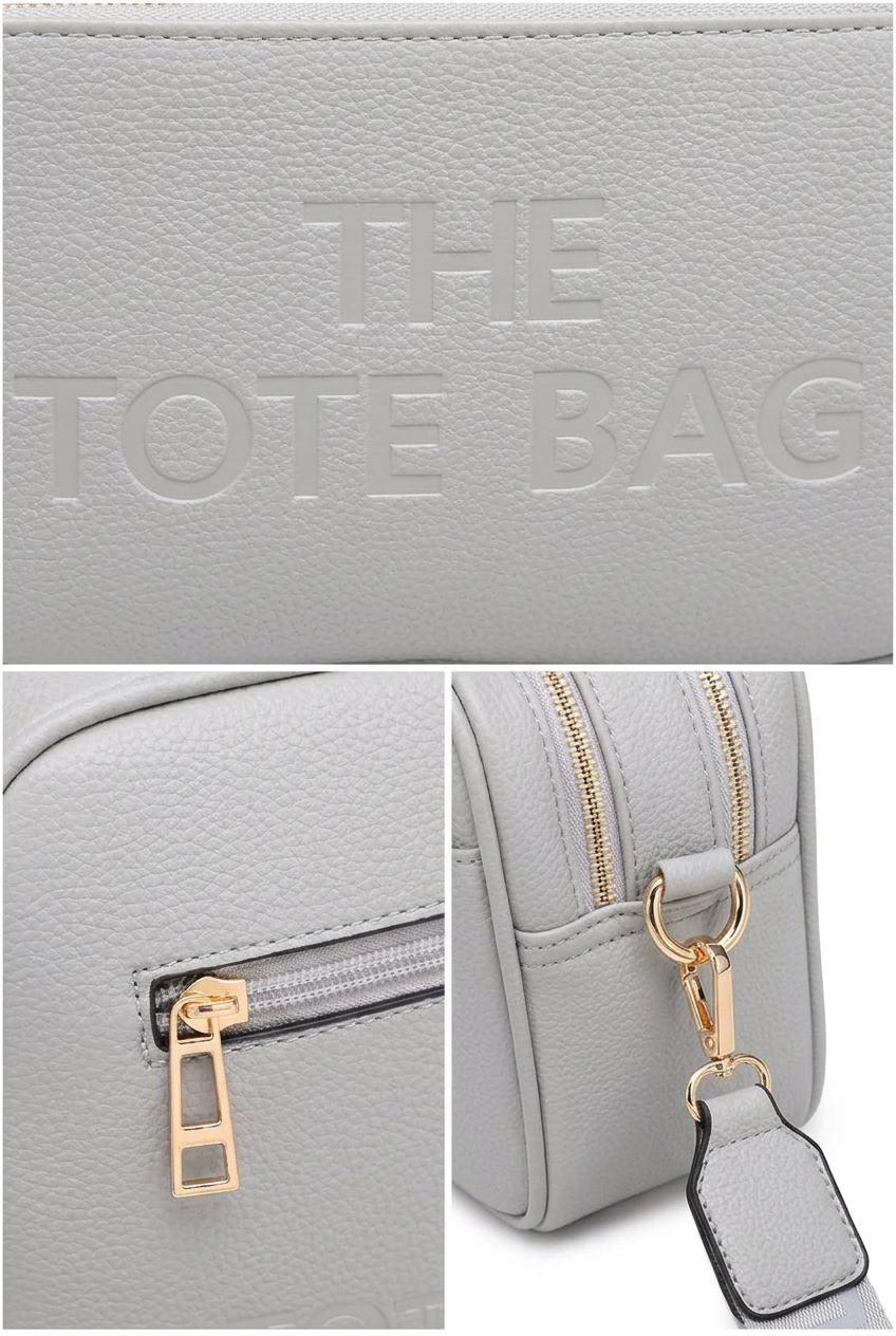 Double-Zip Crossbody Bag