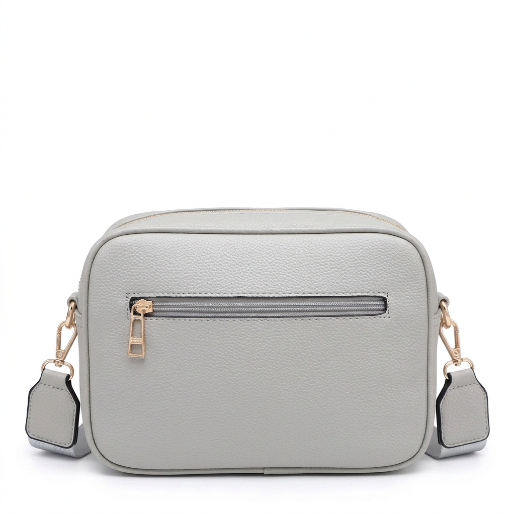 Double-Zip Crossbody Bag