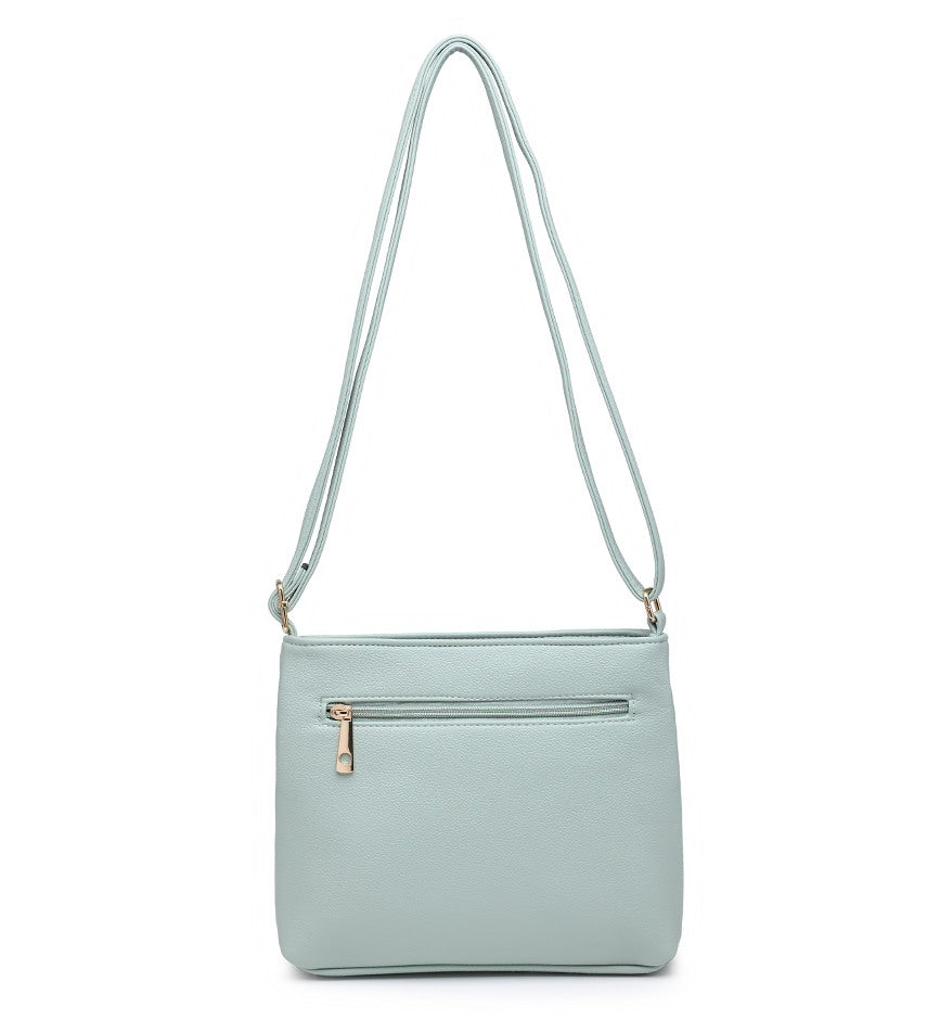 Bar Detail Crossbody Bag