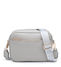 Double-Zip Crossbody Bag