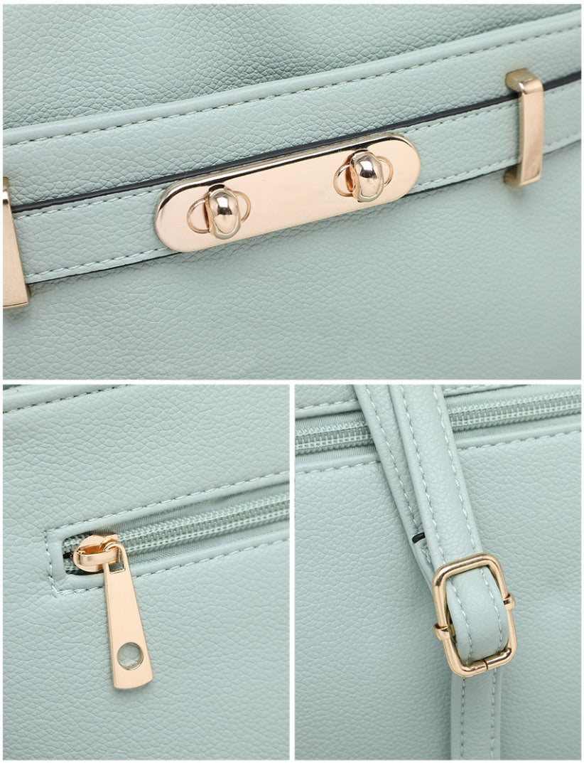 Bar Detail Crossbody Bag