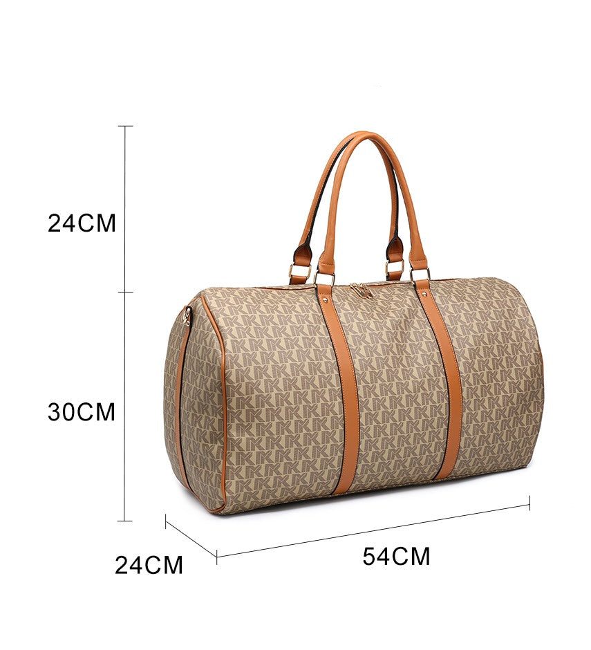 Patterned Weekend Bag