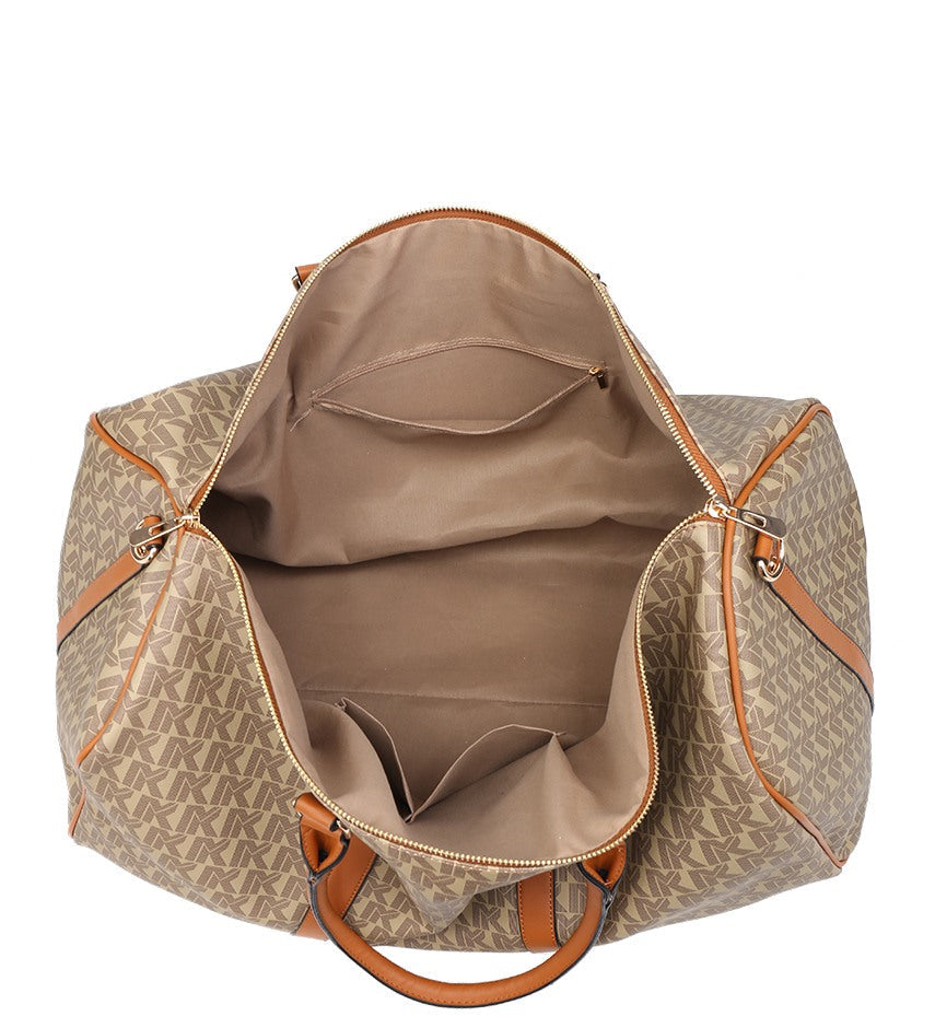 Patterned Weekend Bag