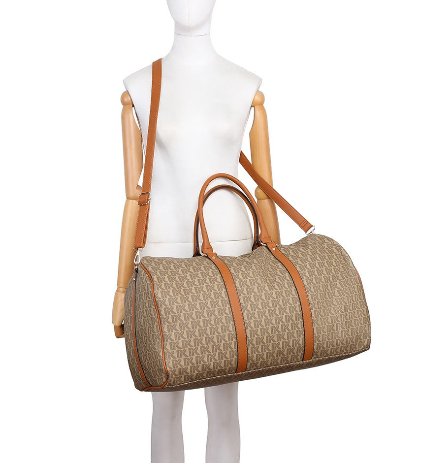 Patterned Weekend Bag